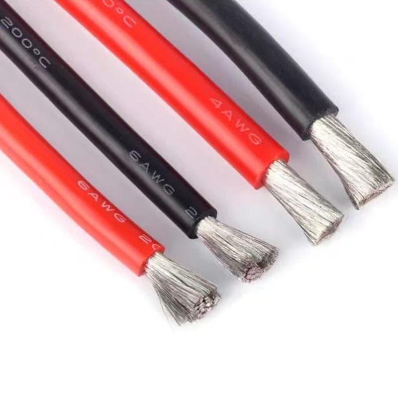 6AWG High Flexible Tinned Copper Silicone Wire image 2