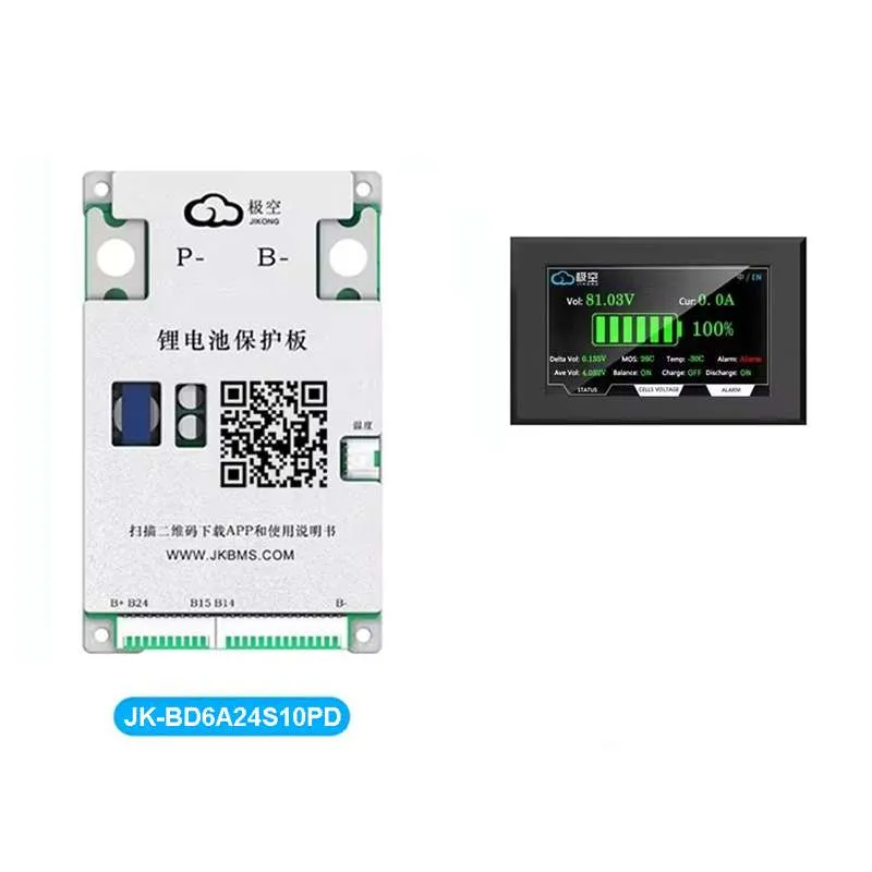 JK-BMS 8-24S Rated 100A Balancing 0.6A image 1